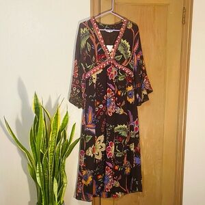 Zara Floral Maxi Dress with Flowy Sleeve - Bundle and save 25%!!!